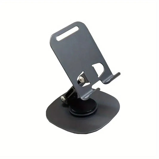 Alloy Foldable Adjustable Phone Stand for Desk – Universal Mobile Holder with Non-Slip Base (Y808)